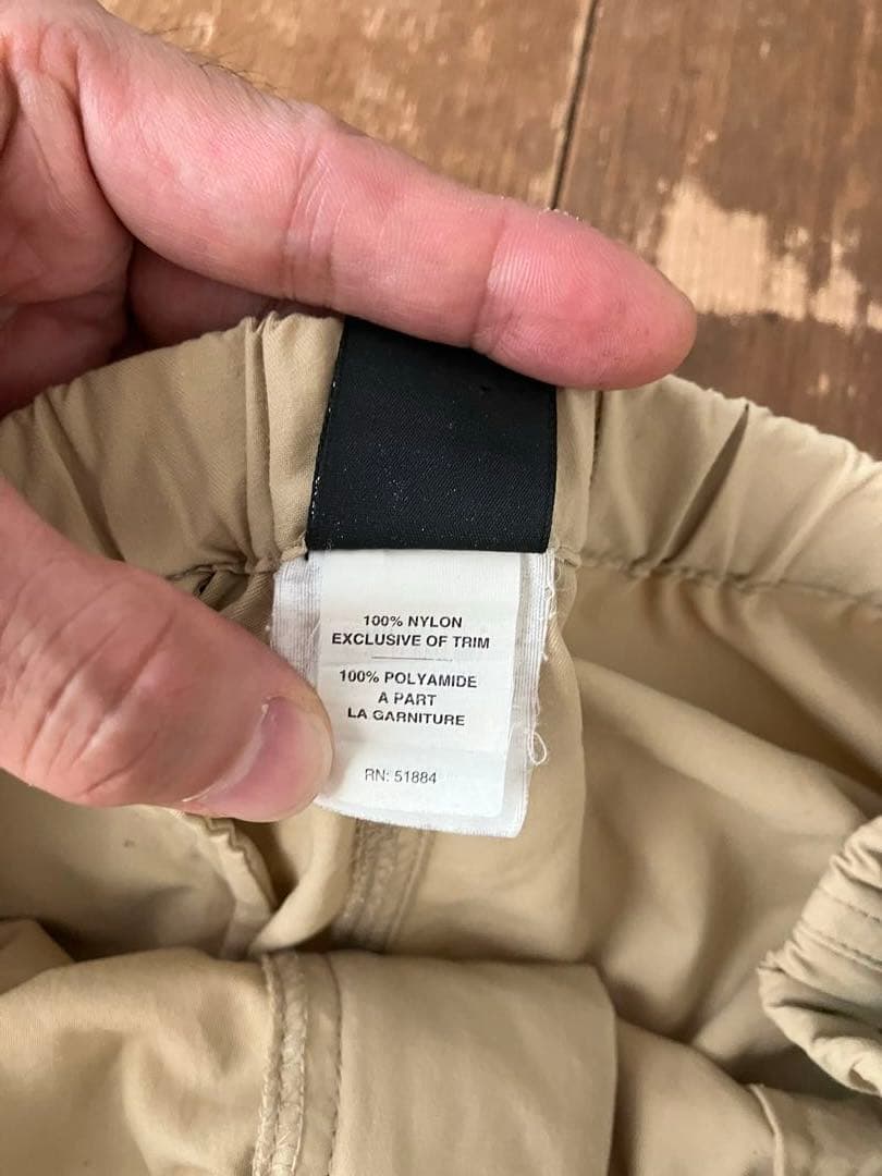 patagonia パタゴニア クライミングパンツ S ベージュ コロンビア製