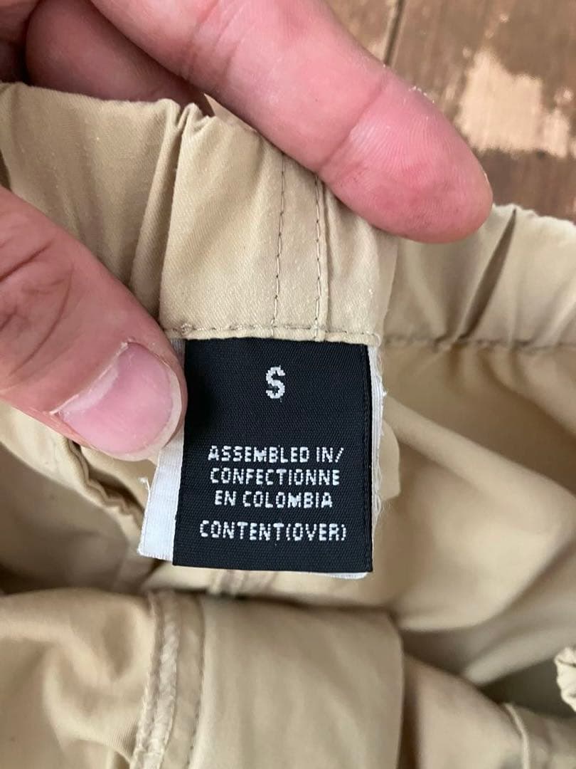 patagonia パタゴニア クライミングパンツ S ベージュ コロンビア製