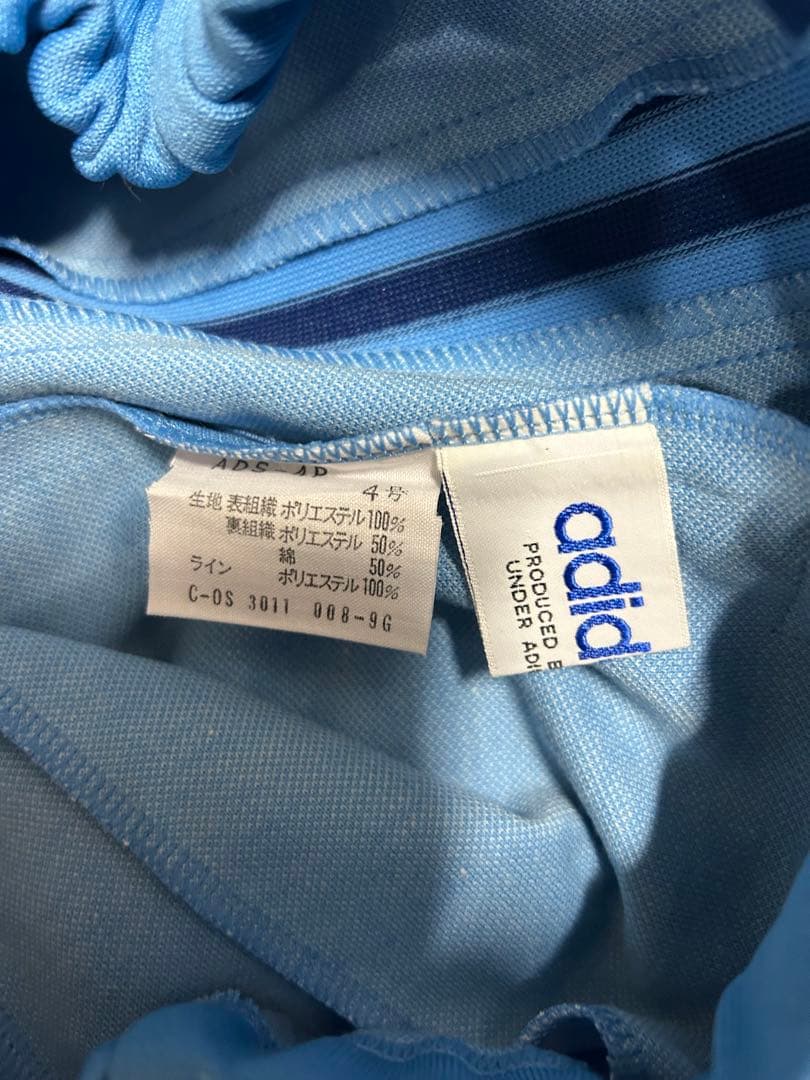 アディダス　ヴィンテージジャージパンツ　Ｌサイズ　昭和当時物　新品タグ付きです♪