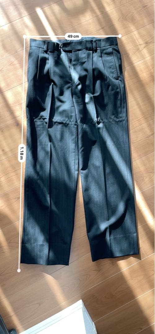 MEN'S TENORAS ダブルブレスト スーツジャケット L黒