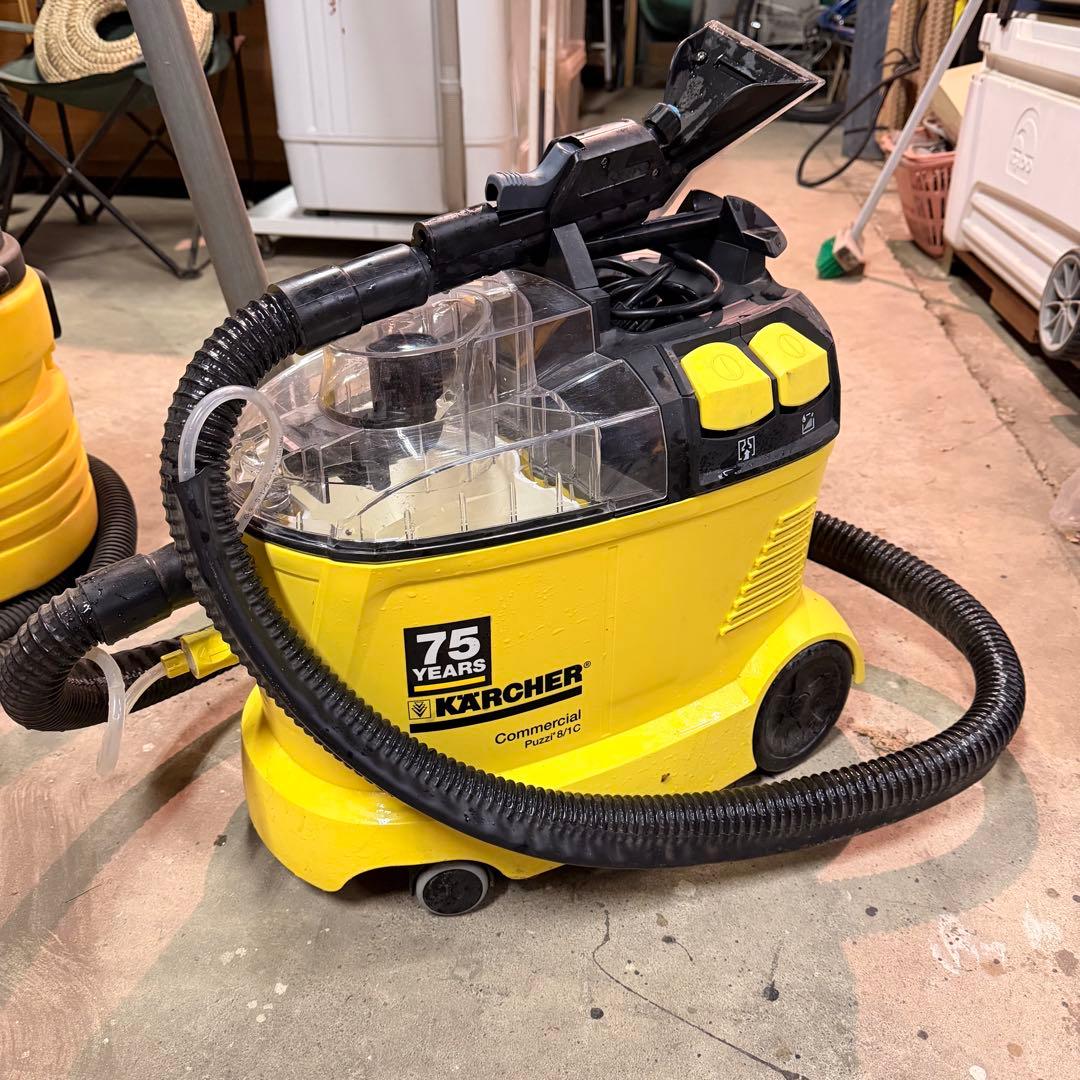 KARCHER Puzzi'8/1C 業務用リンサークリーナー　難あり