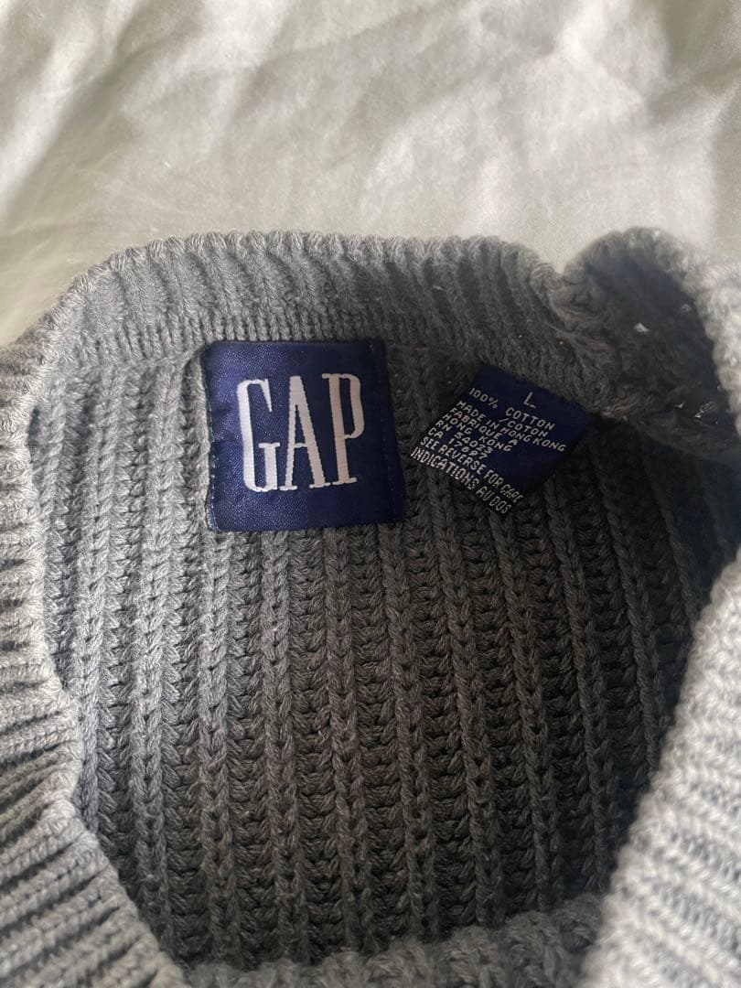 90's GAP 畦編みニット