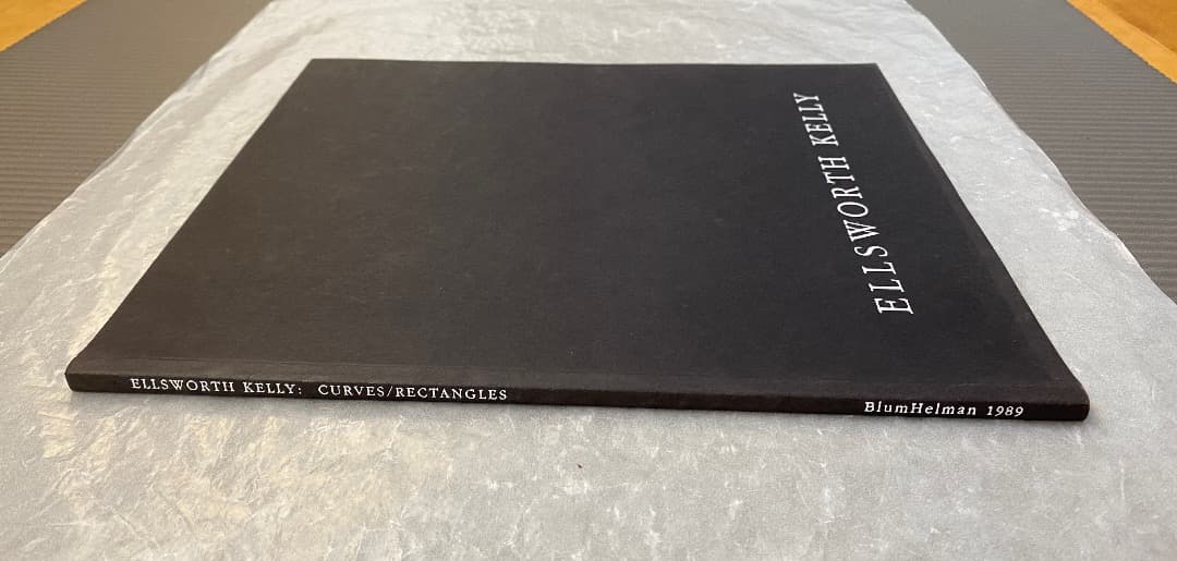 洋書希少）エルズワース・ケリーの個展図録、1989年、ブラム・ヘルマン画廊