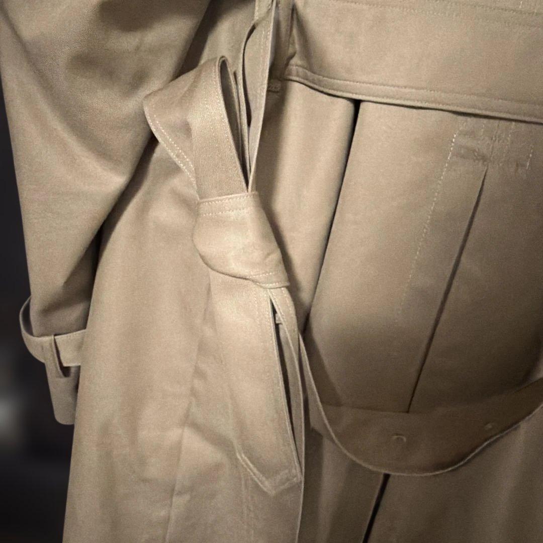 HYKE ハイク ロングトレンチコート ビッグフィット 1 BIG FIT
