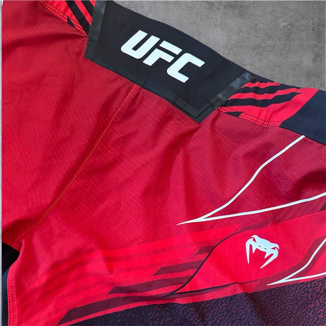UFC VENUM ファイトショーツ レッド Sサイズ MMA 総合格闘技
