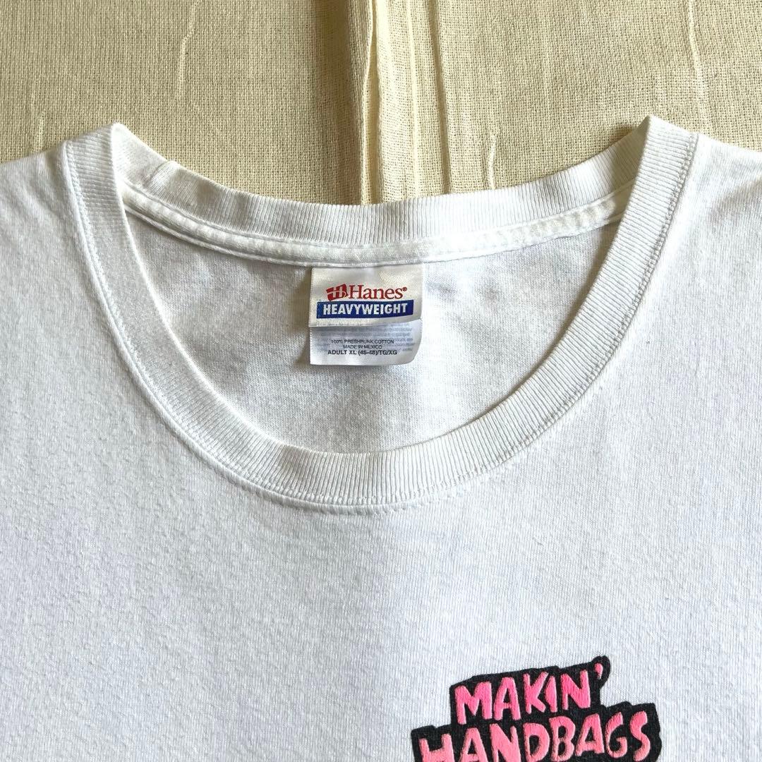 〜00s Hanes MAKIN' HANDBAGS 四十八手ワニ エロTシャツ