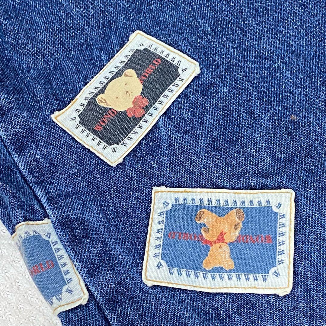専用＊ワンダフルワールド ＊ ワッペン デニム パンツ ＊ピンクハウス