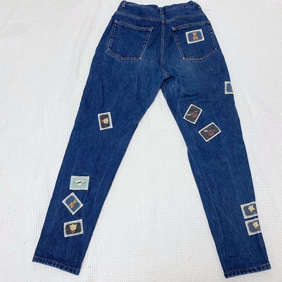 専用＊ワンダフルワールド ＊ ワッペン デニム パンツ ＊ピンクハウス