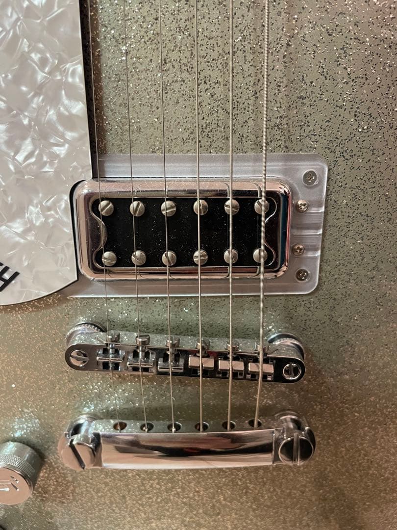 グレッチ　エレクトロマチック　GRETSCH レフト　希少　シルバー　CYG美品