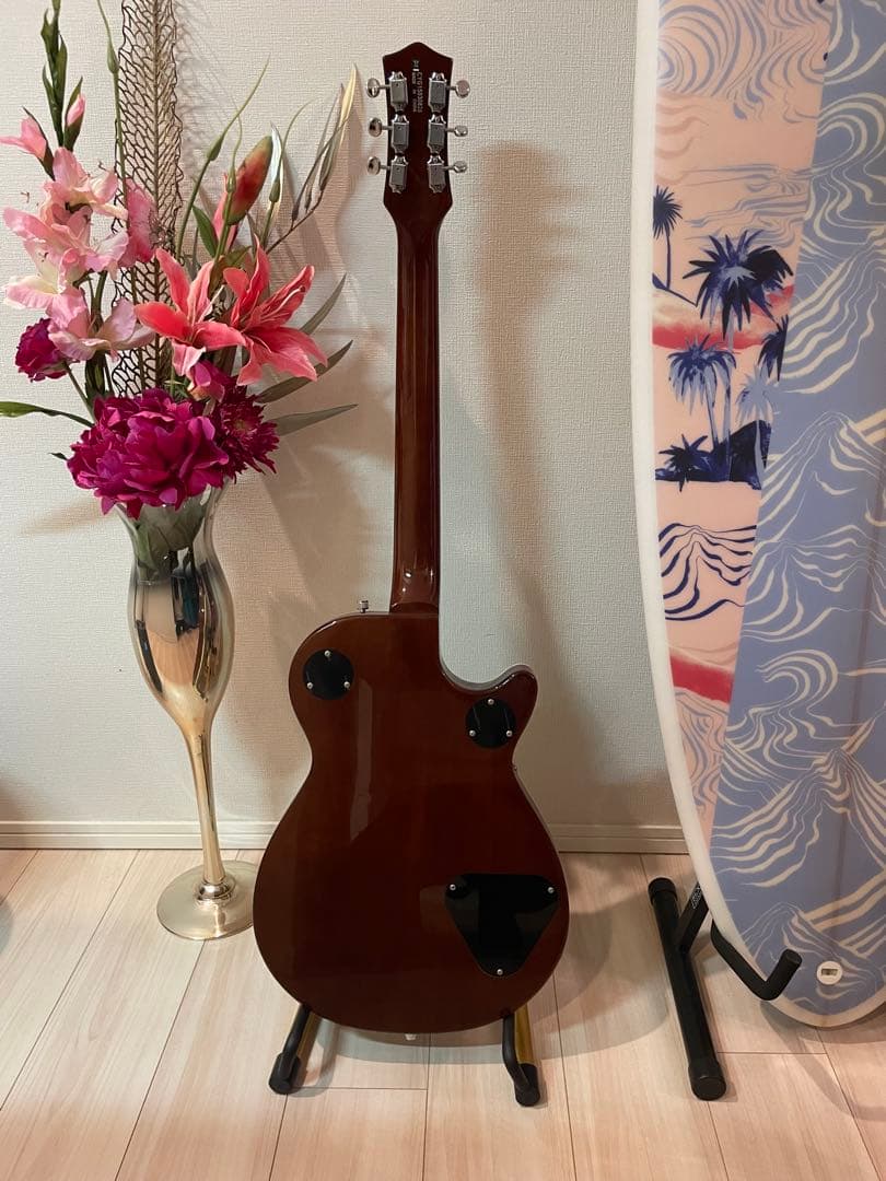 グレッチ　エレクトロマチック　GRETSCH レフト　希少　シルバー　CYG美品