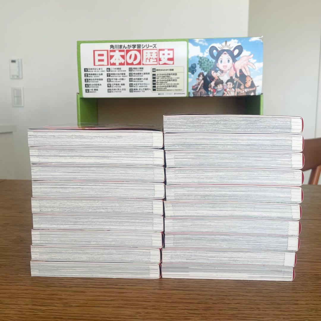 日本の歴史 全15巻+別巻4冊定番セット　角川まんが学習シリーズ
