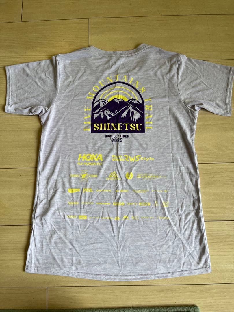 patagoniaキャプリンクールデイリー XS 信越五岳2025参加賞Tシャツ