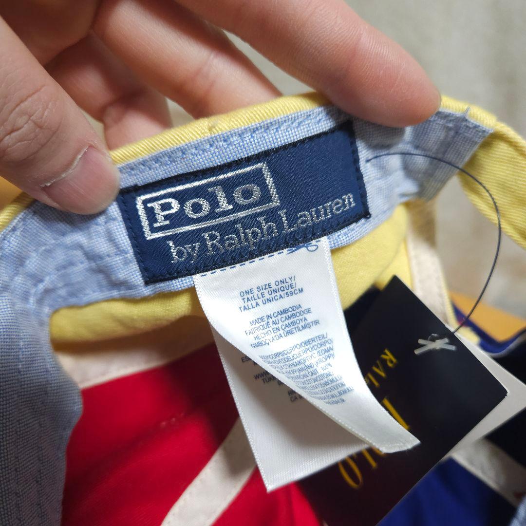 新品 未使用 POLO BEAMS別注 ポロ ラルフローレン キャップ