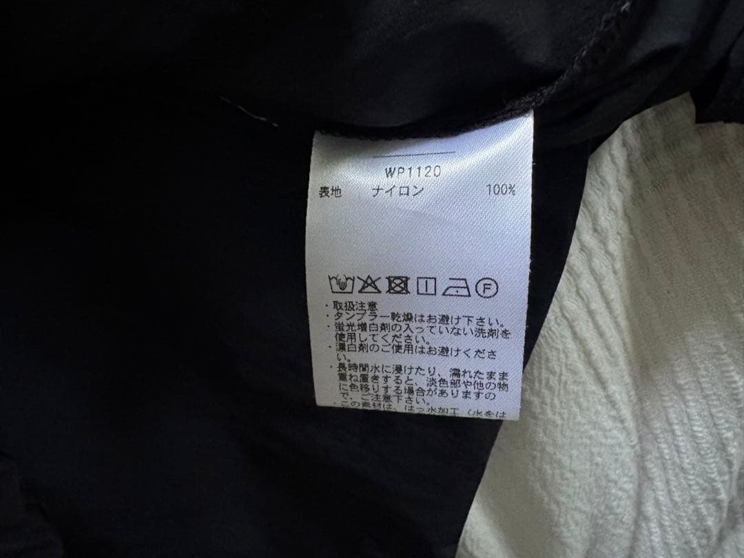 【完売】WAIPER LEVEL4 WIND SHIRT JACKET XL 黒