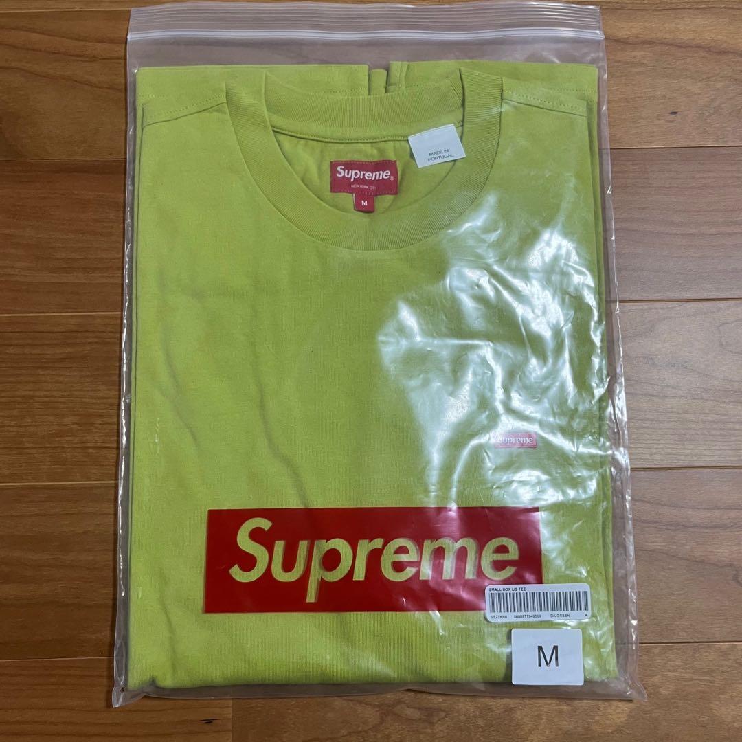 【新品未使用】シュプリーム　スモールボックスロゴ　長袖Tシャツ　正規品　Mサイズ