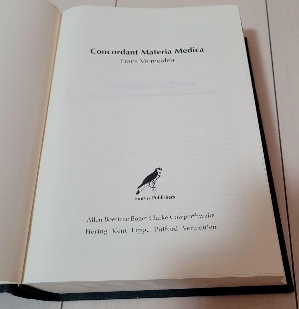 洋書 Concordant Materia Medica by Vermeulen