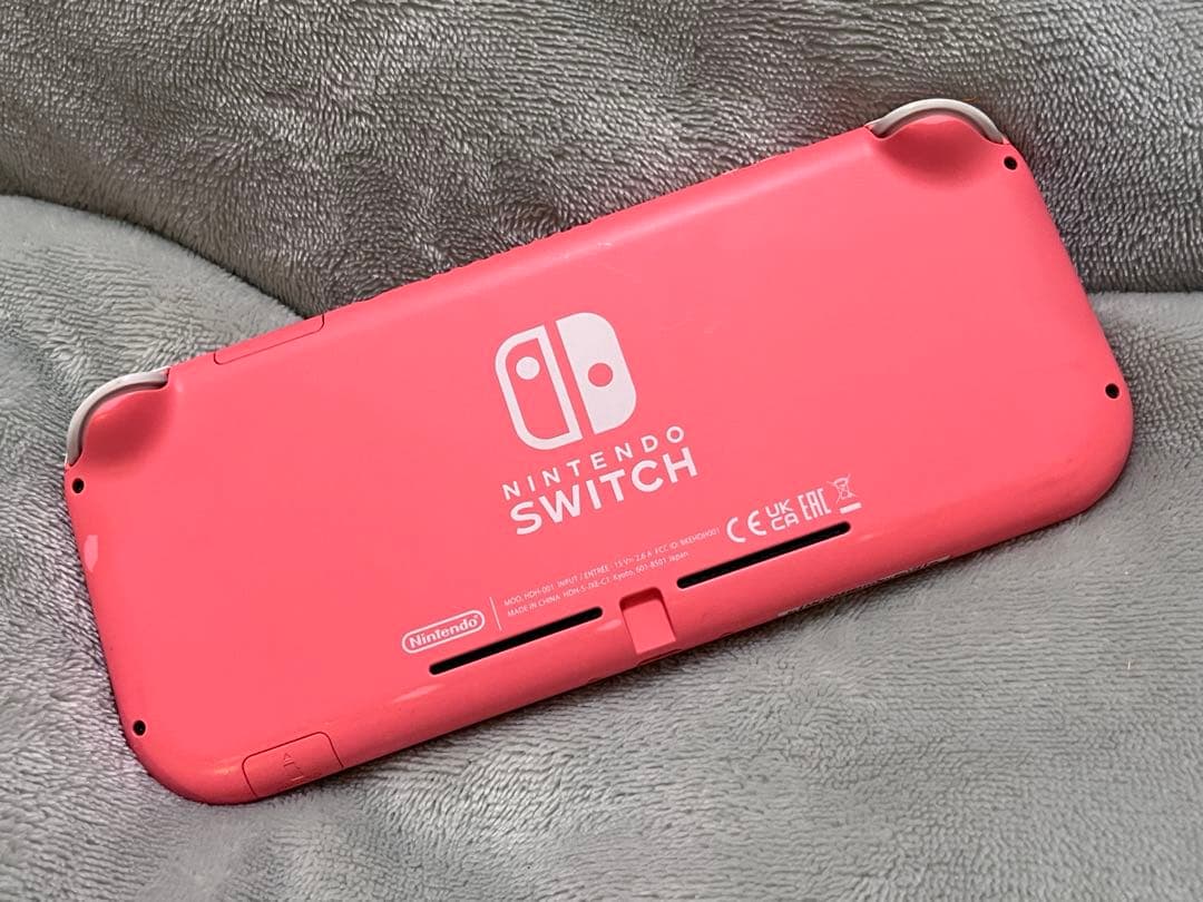 Nintendo Switch Lite コーラル★本体とアダプタのセット