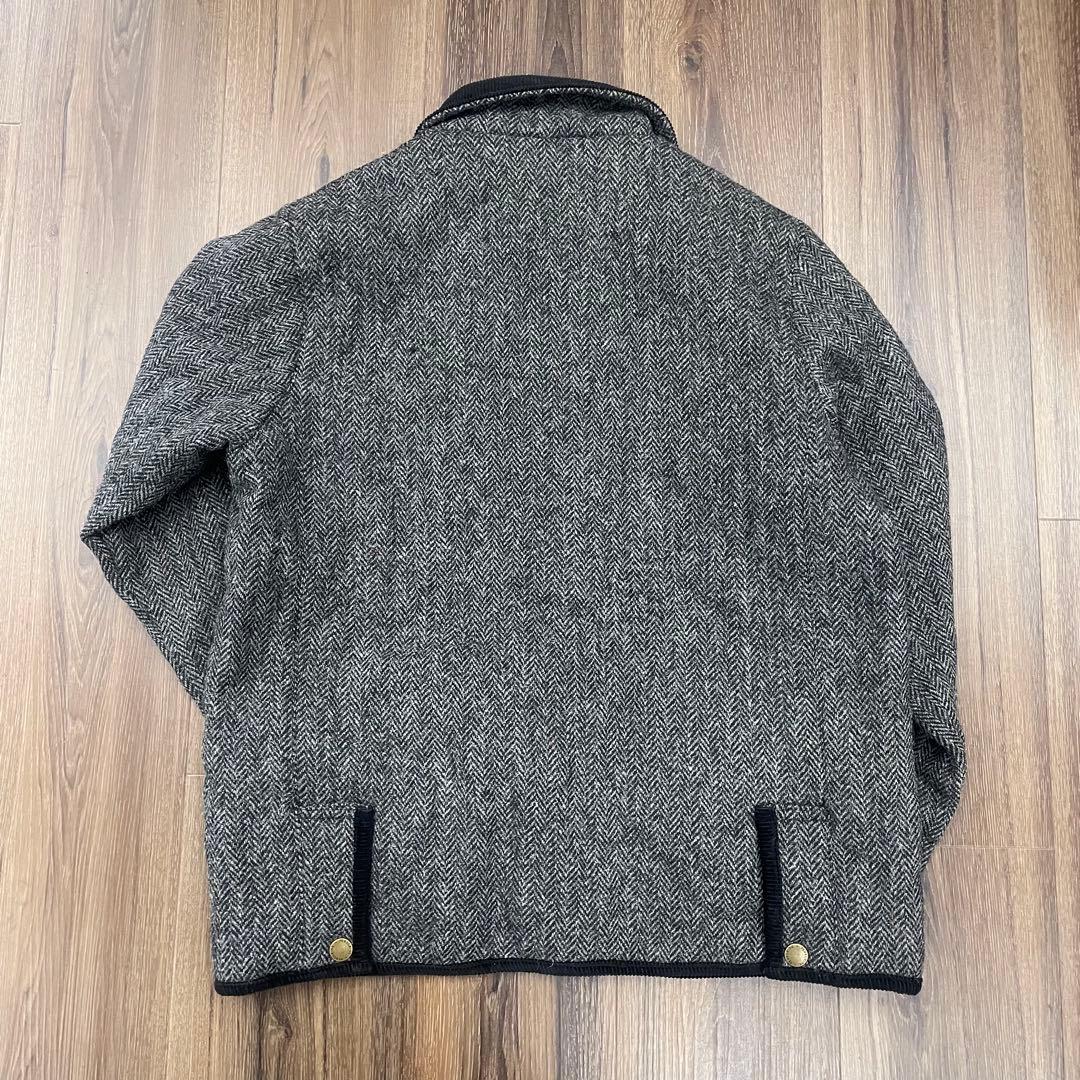 PEREGRINE × HARRIS TWEED ジャケット/M/ウール/GRY