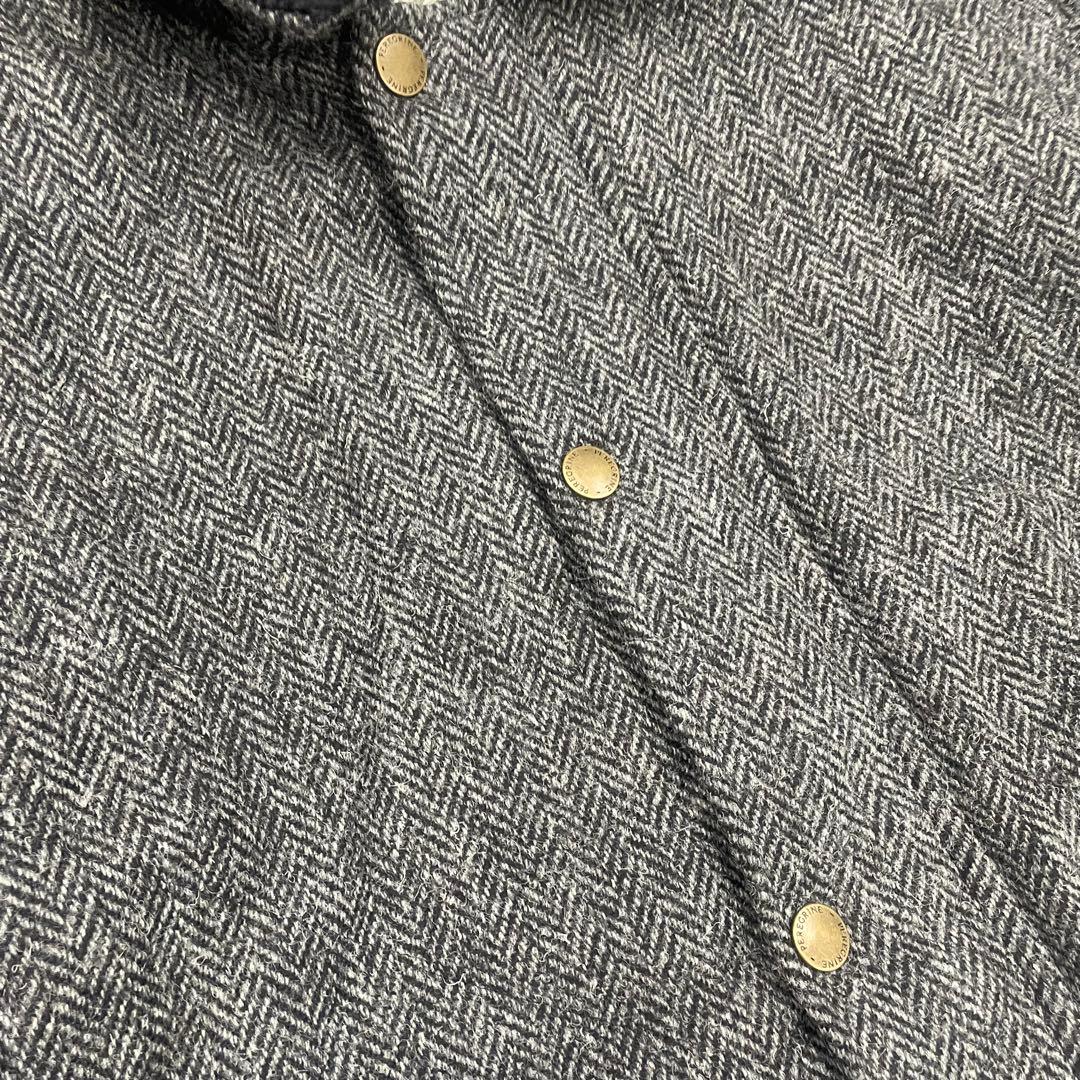 PEREGRINE × HARRIS TWEED ジャケット/M/ウール/GRY