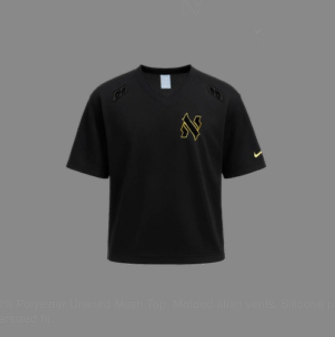 NIKE x NOCTAブラックメッシュ ショートスリーブLサイズタグ付未開封品