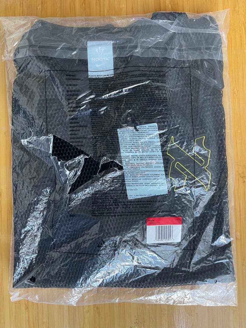 NIKE x NOCTAブラックメッシュ ショートスリーブLサイズタグ付未開封品