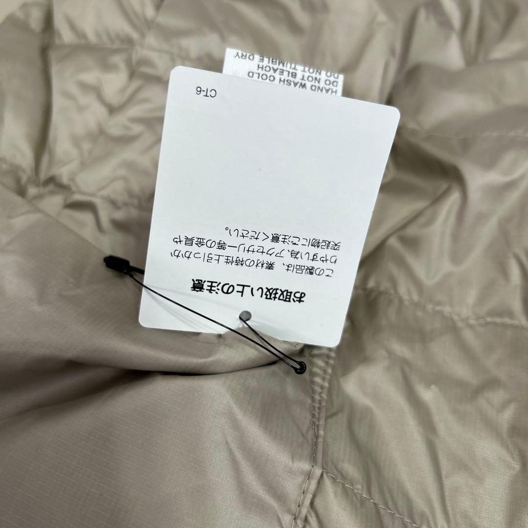 ❤️新品❤️訳あり　Plantation ライトリバーダウン　ベージュ　L