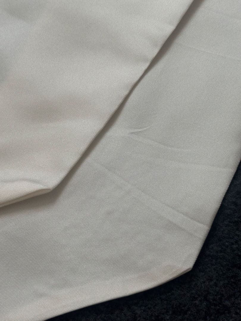 HACKETT ハケット シルク アスコットタイ オフホワイト 日本製 未使用品