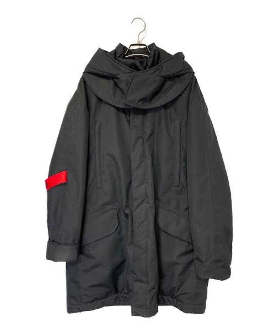 RAF SIMONS×TEMPLA オーバーサイズナイロンフードコート