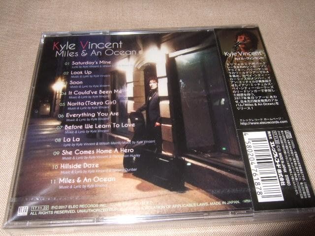 KYLE VINCENT,新品未開封,カイル・ヴィンセント,BAY CITY