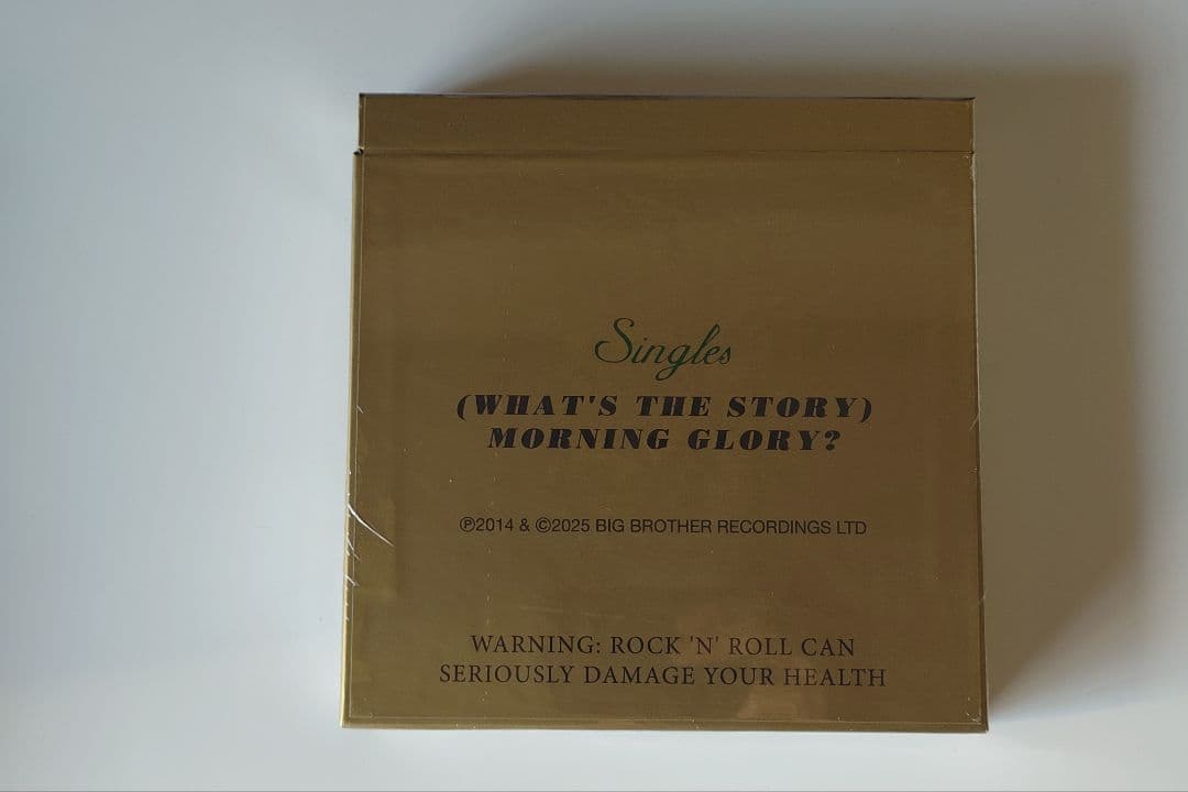洋楽 oasis morning glory singles box
