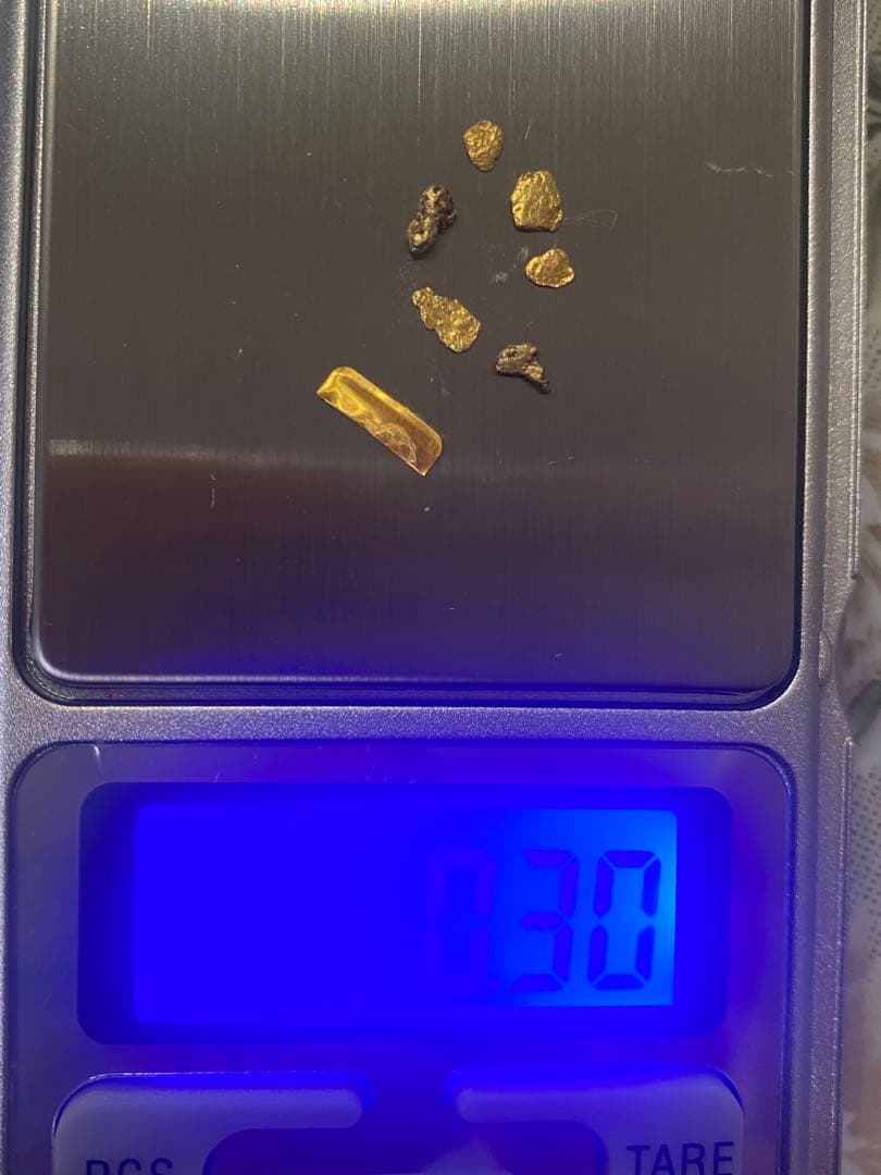 国産砂金 自然金　天然金　GOLD
