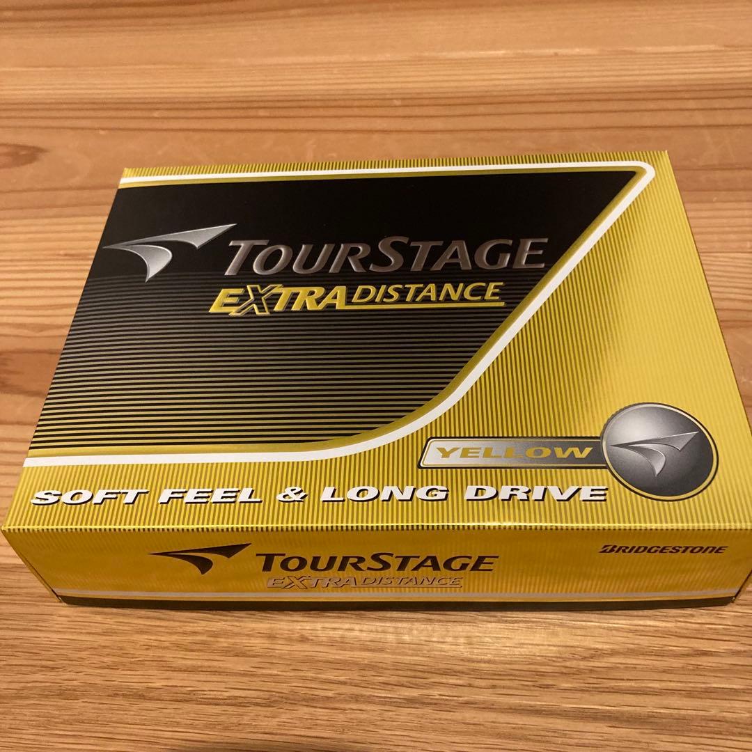 ブリヂストンTOURSTAGE　エクストラディスタンス　イエロー５ダース　ゴルフ