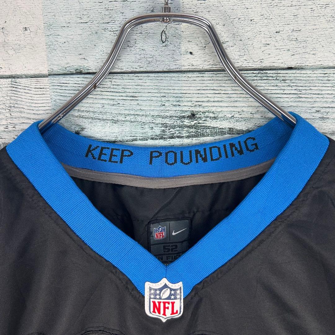 ナイキ NFL 全刺繍 パンサーズ アメフトゲームシャツ XL 5416