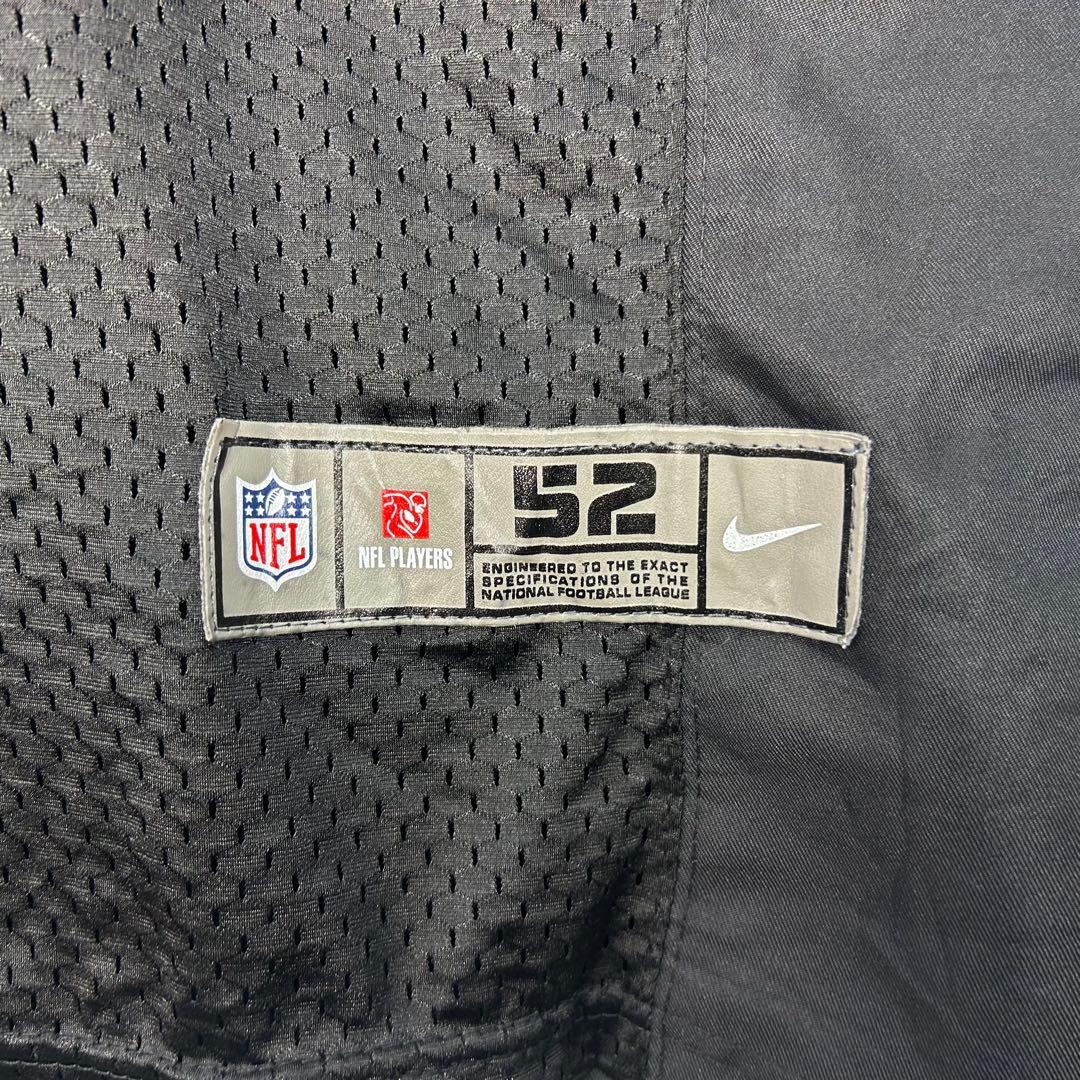 ナイキ NFL 全刺繍 パンサーズ アメフトゲームシャツ XL 5416