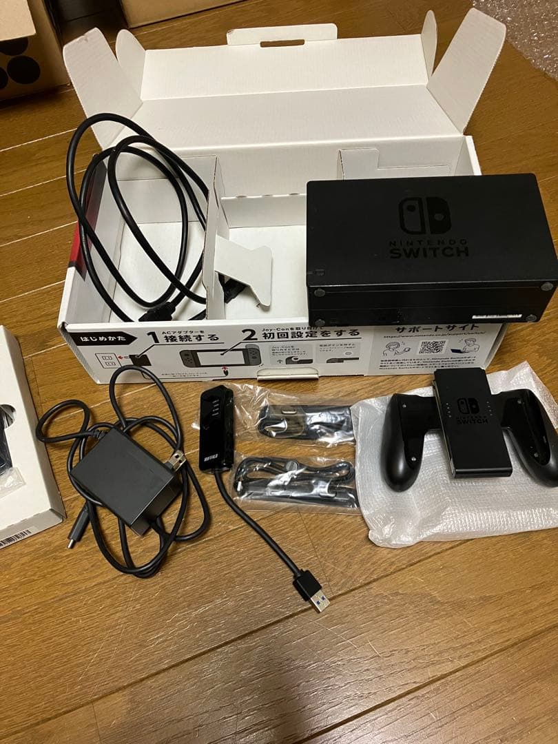 Nintendo Switch 本体　有線LANアダプターセット