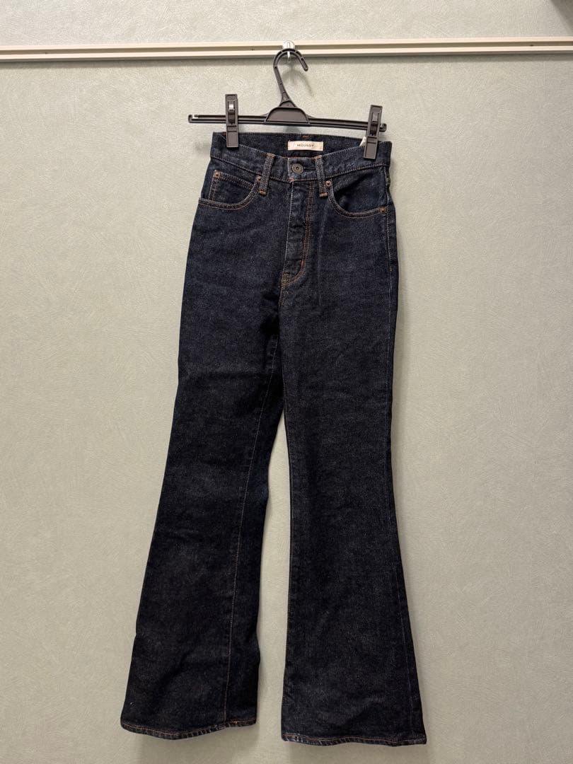 MOUSSY MVS FLARE ワンウォッシュ　23inch