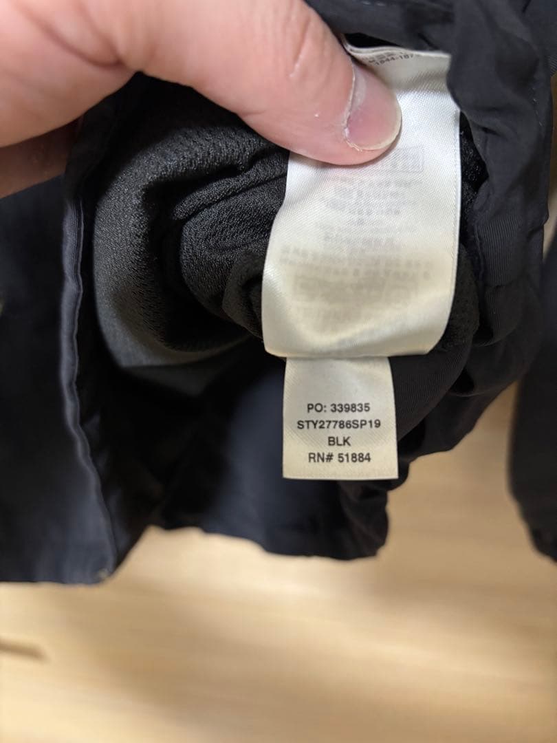 patagonia、テズロンジャケット、ブラック
