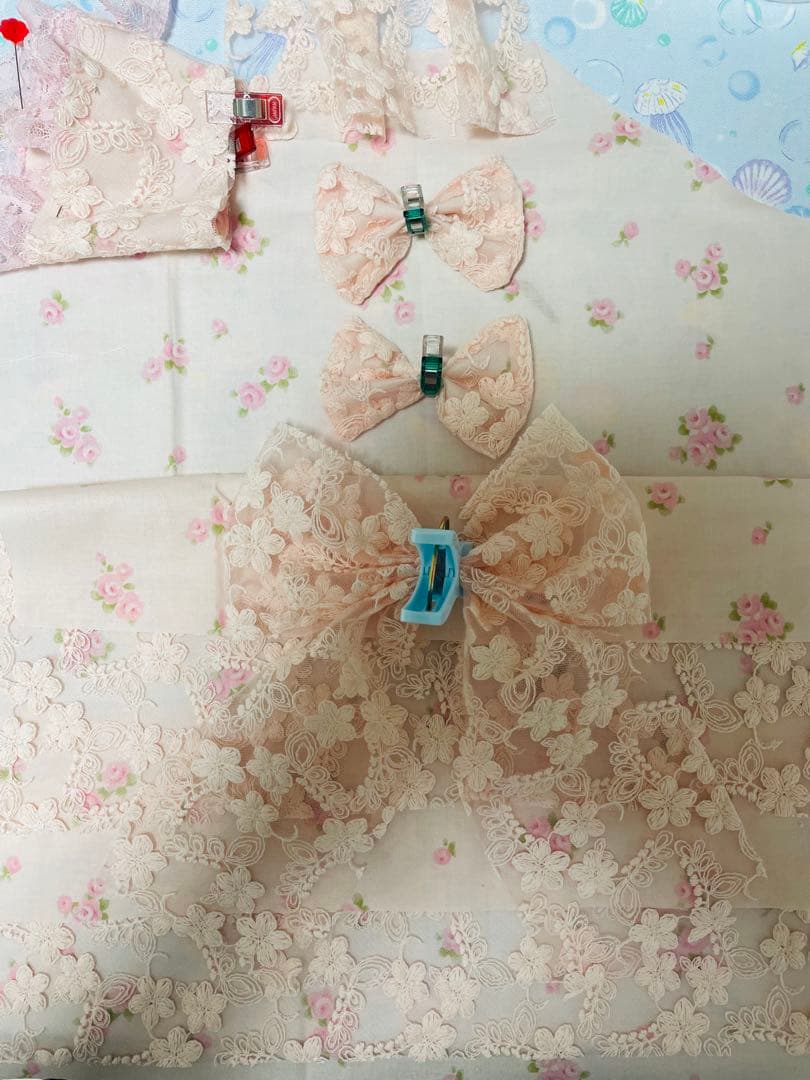 つむぎ　犬服　ハンドメイド　わんこ服　エレガントワンピ