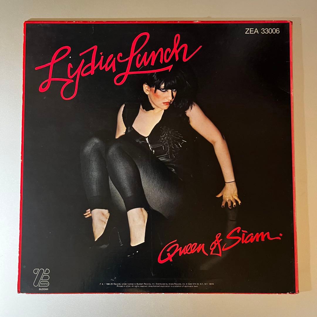 LP｜Lydia Lunch – Queen Of Siam 1980｜ZE
