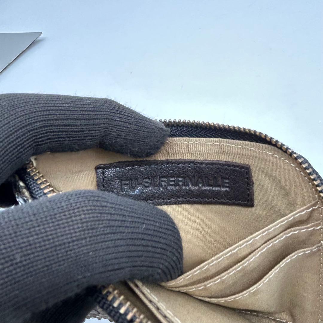 極美品　FU-SI FERNALLE　フーシフェルナーレ　パイソン　財布　ロゴ