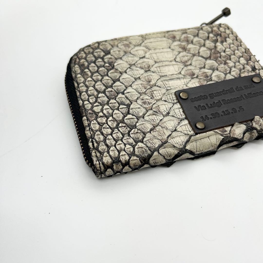 極美品　FU-SI FERNALLE　フーシフェルナーレ　パイソン　財布　ロゴ
