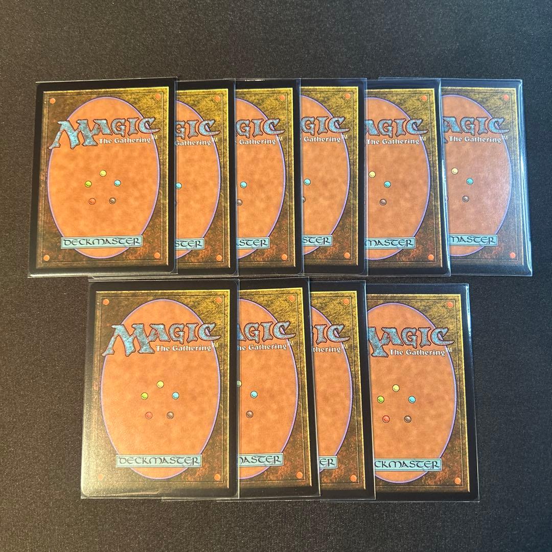 MTG【オイルスリックFoil】基本土地５種2枚ずつ