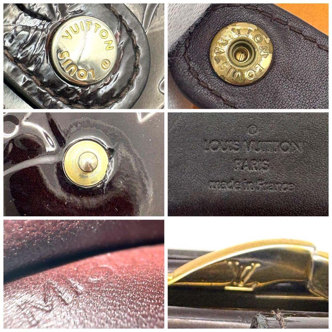 ルイヴィトン ヴィエノワ モノグラム ヴェルニ 折り財布 M93521