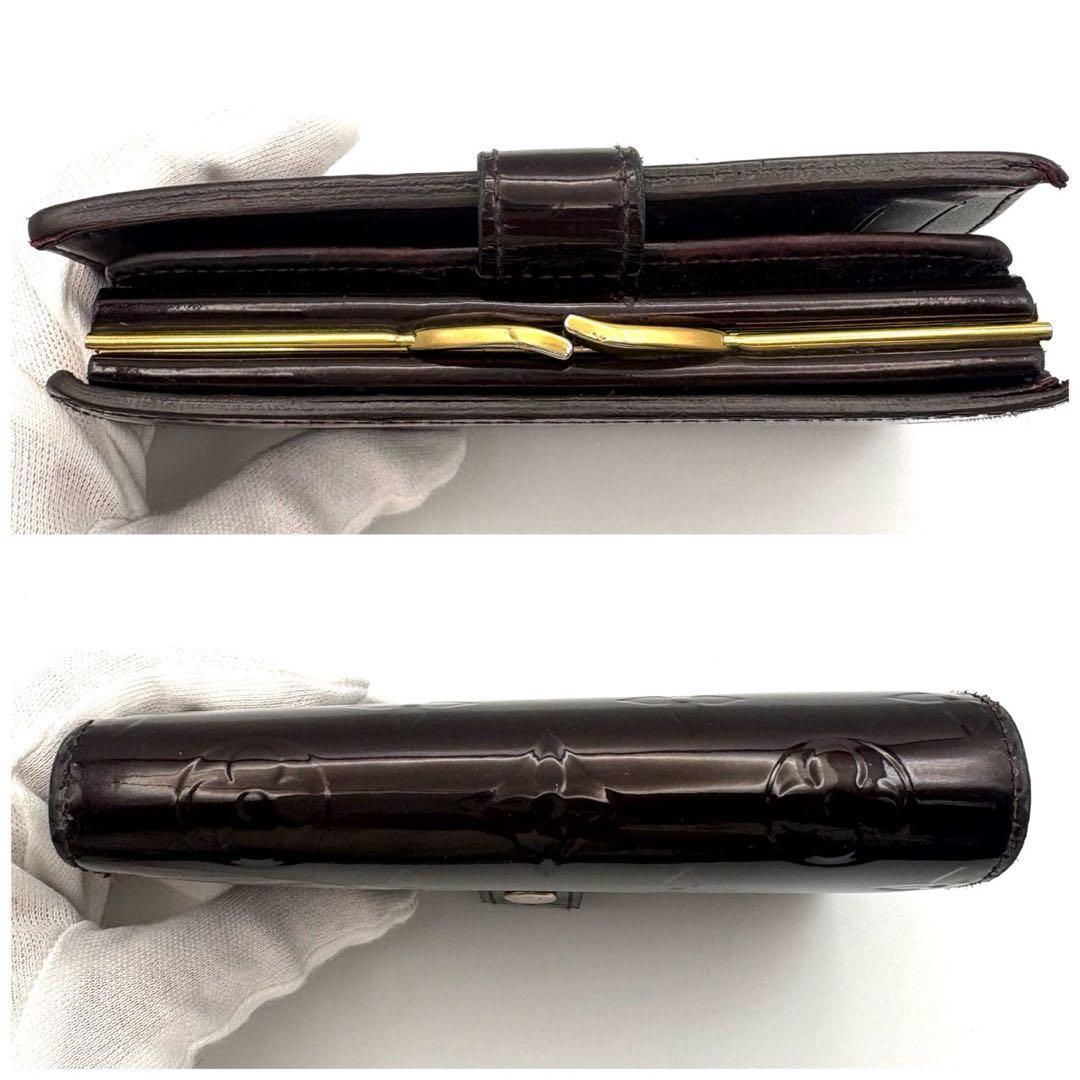 ルイヴィトン ヴィエノワ モノグラム ヴェルニ 折り財布 M93521