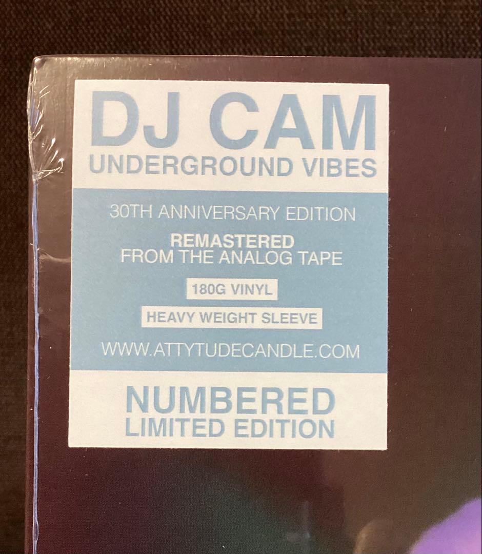 新品未開封 DJ Cam Underground Vibes 発売30周年限定盤