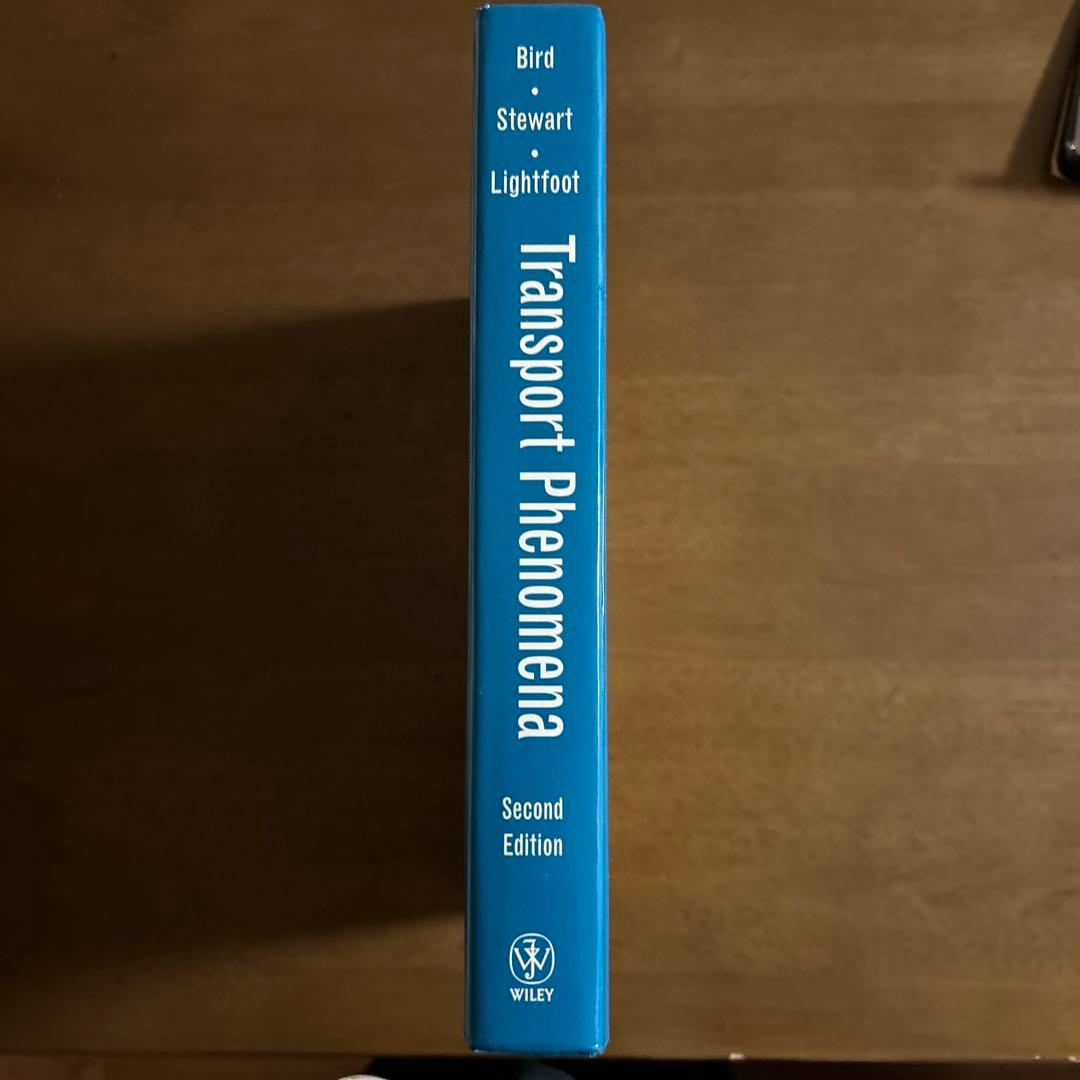 洋書 Transport  Phenomema    Second  Edition