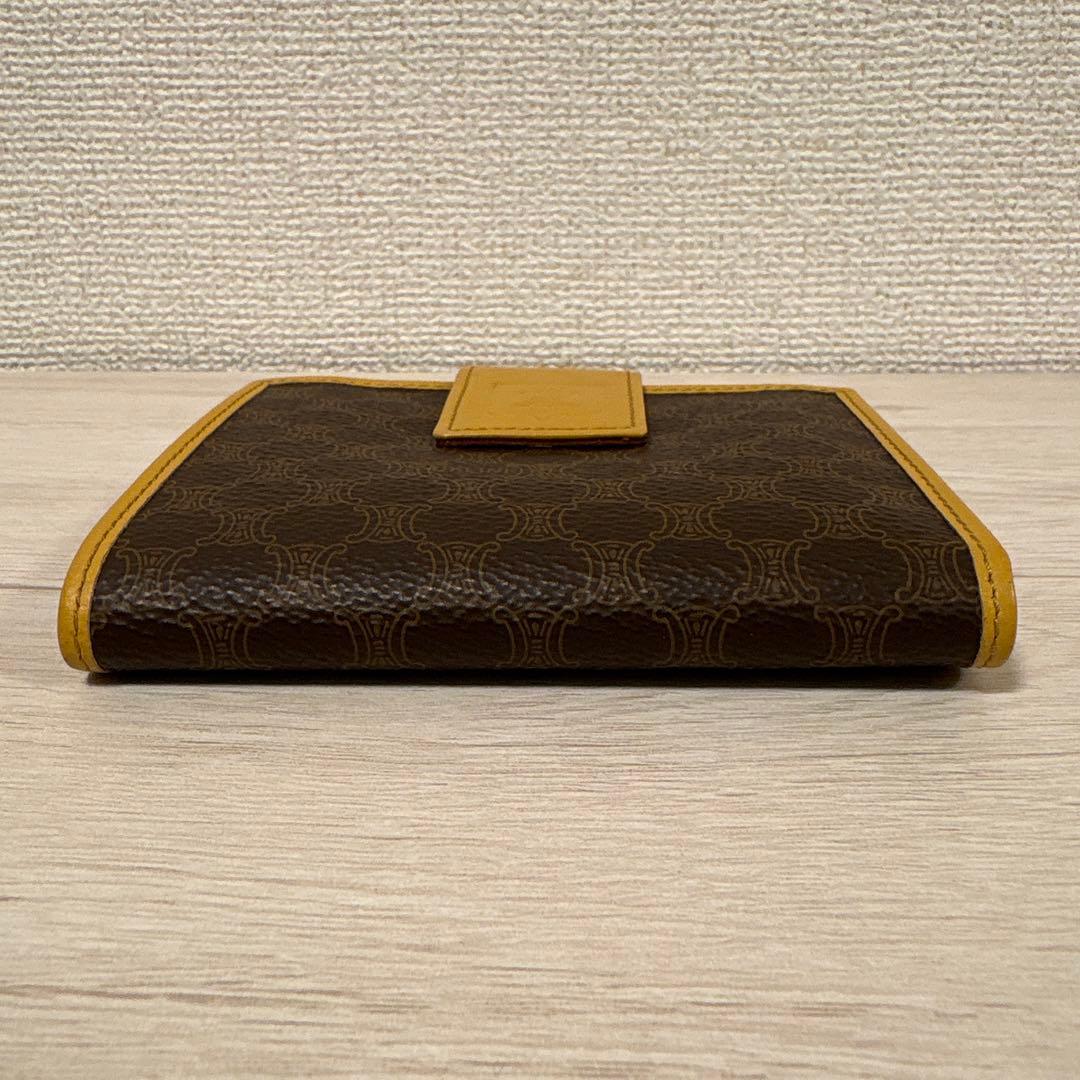 ✨美品✨CELINE 折り財布　がま口　オールドセリーヌ　マカダム柄