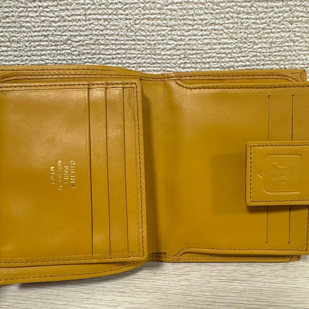 ✨美品✨CELINE 折り財布　がま口　オールドセリーヌ　マカダム柄