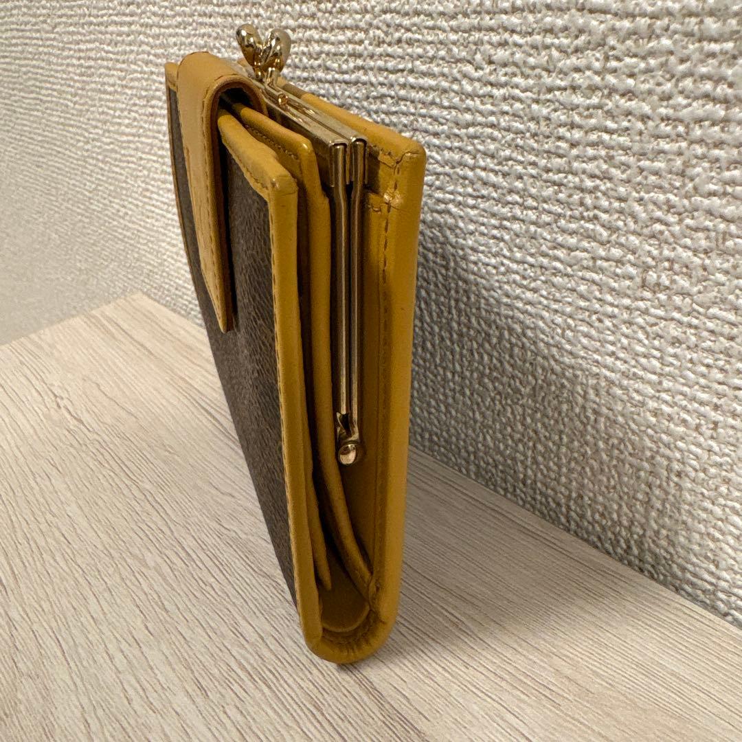 ✨美品✨CELINE 折り財布　がま口　オールドセリーヌ　マカダム柄