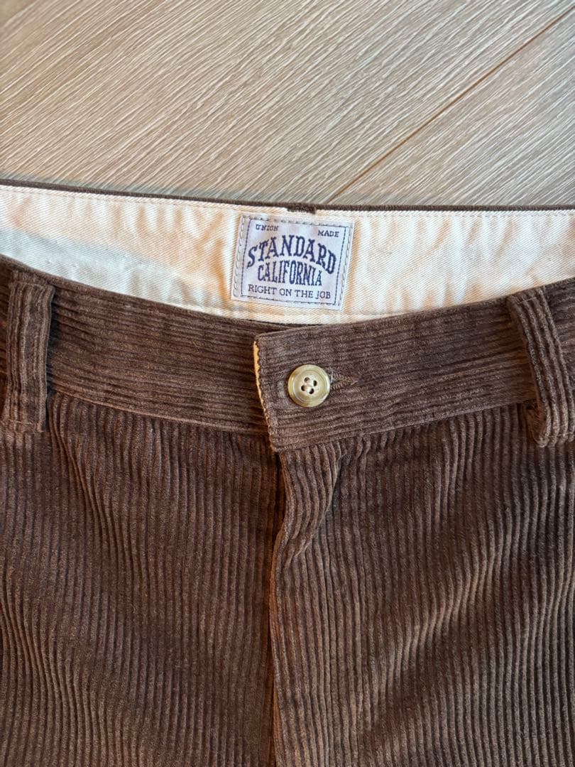 STANDARD CALIFORNIA コーデュロイパンツ ブラウン